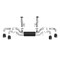 Afe Stainless Steel, With Muffler, 3 Inch To 2-1/2 Inch Diameter Pipe, Dual Exhaust With Quad Exit 49-34127-B - alternate 4
